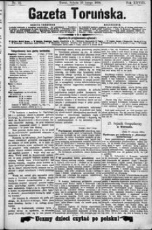 Gazeta Toruńska 1894, R. 28 nr 32