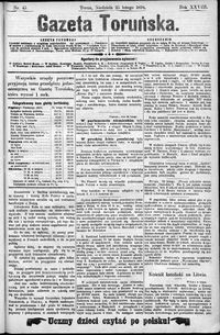 Gazeta Toruńska 1894, R. 28 nr 45