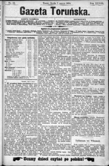 Gazeta Toruńska 1894, R. 28 nr 53