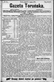 Gazeta Toruńska 1894, R. 28 nr 54