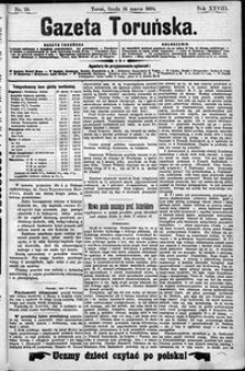 Gazeta Toruńska 1894, R. 28 nr 59