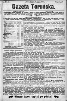 Gazeta Toruńska 1894, R. 28 nr 61