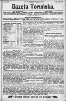 Gazeta Toruńska 1894, R. 28 nr 63