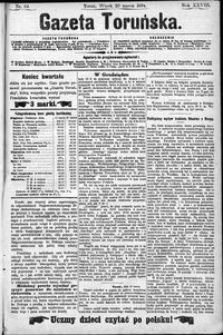 Gazeta Toruńska 1894, R. 28 nr 64