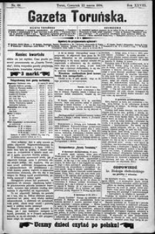 Gazeta Toruńska 1894, R. 28 nr 66