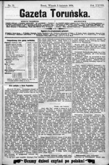 Gazeta Toruńska 1894, R. 28 nr 75