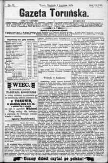Gazeta Toruńska 1894, R. 28 nr 80