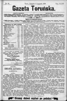 Gazeta Toruńska 1894, R. 28 nr 86