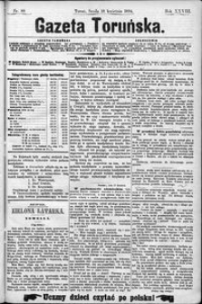 Gazeta Toruńska 1894, R. 28 nr 88