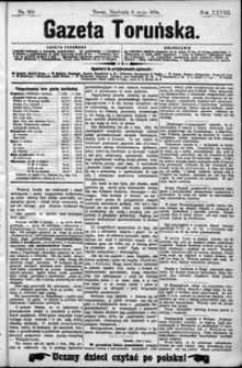 Gazeta Toruńska 1894, R. 28 nr 103