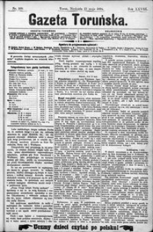Gazeta Toruńska 1894, R. 28 nr 109