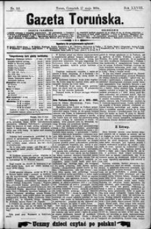 Gazeta Toruńska 1894, R. 28 nr 111
