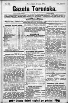 Gazeta Toruńska 1894, R. 28 nr 112