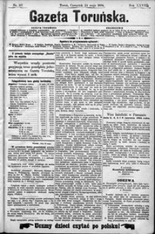 Gazeta Toruńska 1894, R. 28 nr 117