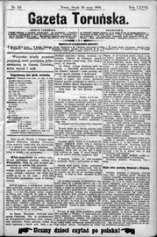 Gazeta Toruńska 1894, R. 28 nr 121