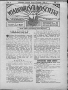 Wiadomości Kościelne : (gazeta kościelna) : dla parafij dekanatu chełmżyńskiego 1932, R. 4, nr 3