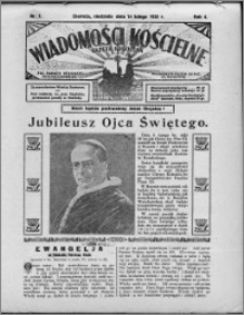 Wiadomości Kościelne : (gazeta kościelna) : dla parafij dekanatu chełmżyńskiego 1932, R. 4, nr 7