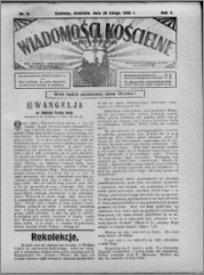 Wiadomości Kościelne : (gazeta kościelna) : dla parafij dekanatu chełmżyńskiego 1932, R. 4, nr 9