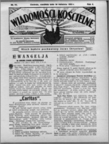 Wiadomości Kościelne : (gazeta kościelna) : dla parafij dekanatu chełmżyńskiego 1932, R. 4, nr 17