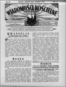 Wiadomości Kościelne : (gazeta kościelna) : dla parafij dekanatu chełmżyńskiego 1932, R. 4, nr 45