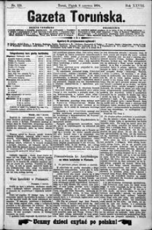 Gazeta Toruńska 1894, R. 28 nr 129