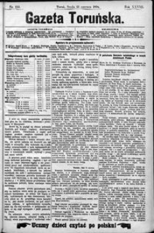 Gazeta Toruńska 1894, R. 28 nr 133
