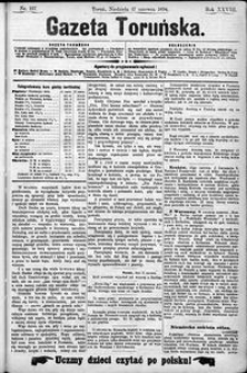 Gazeta Toruńska 1894, R. 28 nr 137