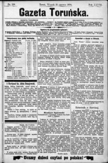 Gazeta Toruńska 1894, R. 28 nr 138