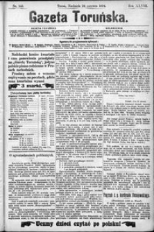 Gazeta Toruńska 1894, R. 28 nr 143