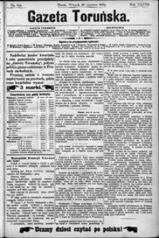 Gazeta Toruńska 1894, R. 28 nr 144