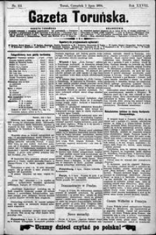 Gazeta Toruńska 1894, R. 28 nr 151