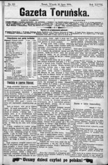 Gazeta Toruńska 1894, R. 28 nr 155