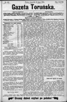 Gazeta Toruńska 1894, R. 28 nr 163