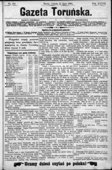 Gazeta Toruńska 1894, R. 28 nr 165