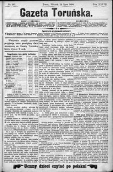 Gazeta Toruńska 1894, R. 28 nr 167