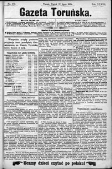 Gazeta Toruńska 1894, R. 28 nr 170