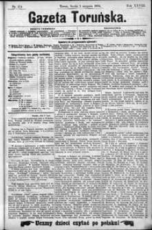 Gazeta Toruńska 1894, R. 28 nr 174