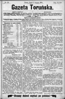 Gazeta Toruńska 1894, R. 28 nr 176