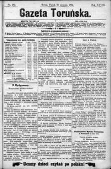 Gazeta Toruńska 1894, R. 28 nr 182