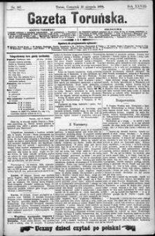 Gazeta Toruńska 1894, R. 28 nr 187
