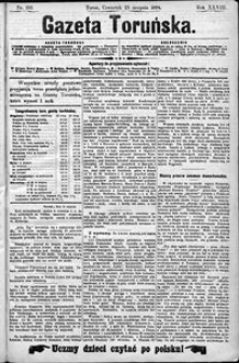 Gazeta Toruńska 1894, R. 28 nr 193