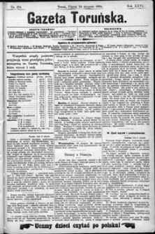 Gazeta Toruńska 1894, R. 28 nr 194