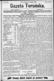Gazeta Toruńska 1894, R. 28 nr 195