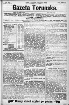 Gazeta Toruńska 1894, R. 28 nr 202