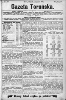 Gazeta Toruńska 1894, R. 28 nr 203
