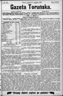 Gazeta Toruńska 1894, R. 28 nr 205