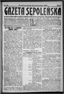 Gazeta Sępoleńska 1929, R. 3, nr 15