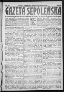 Gazeta Sępoleńska 1929, R. 3, nr 33
