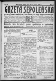Gazeta Sępoleńska 1929, R. 3, nr 34