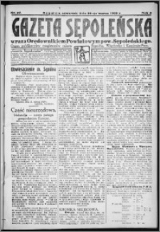 Gazeta Sępoleńska 1929, R. 3, nr 36